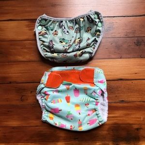 2 swim diapers (sold together)